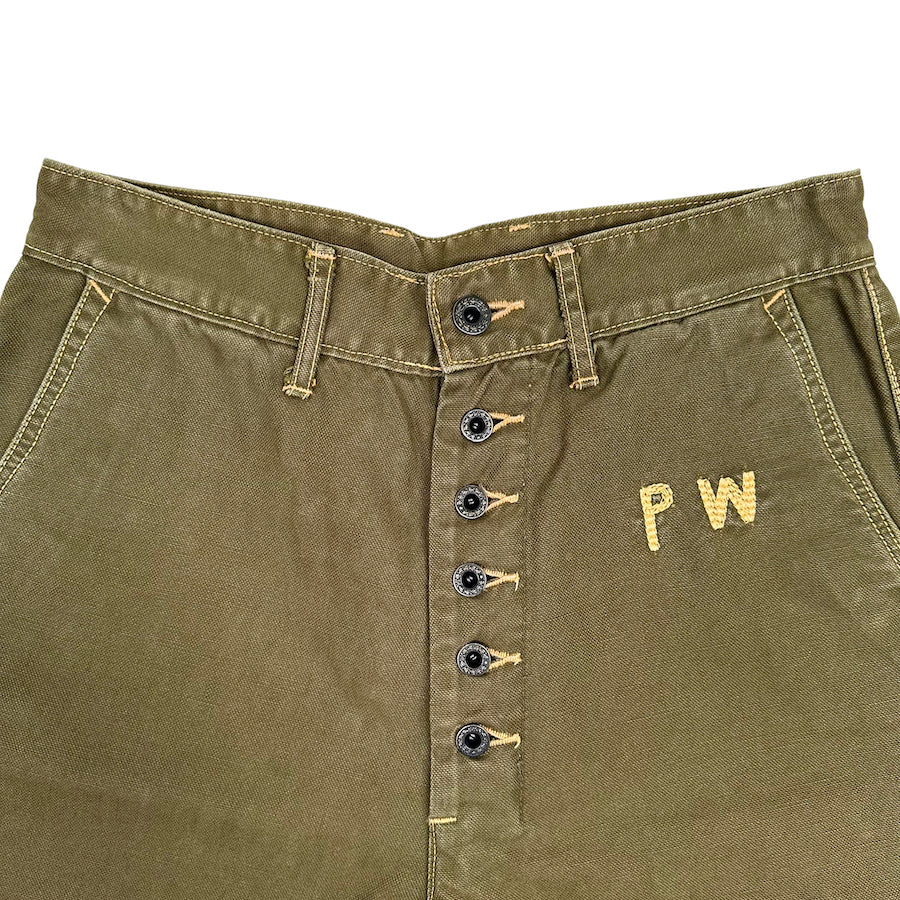 KAPITAL "P.W" PANTS - ARMY GREEN
