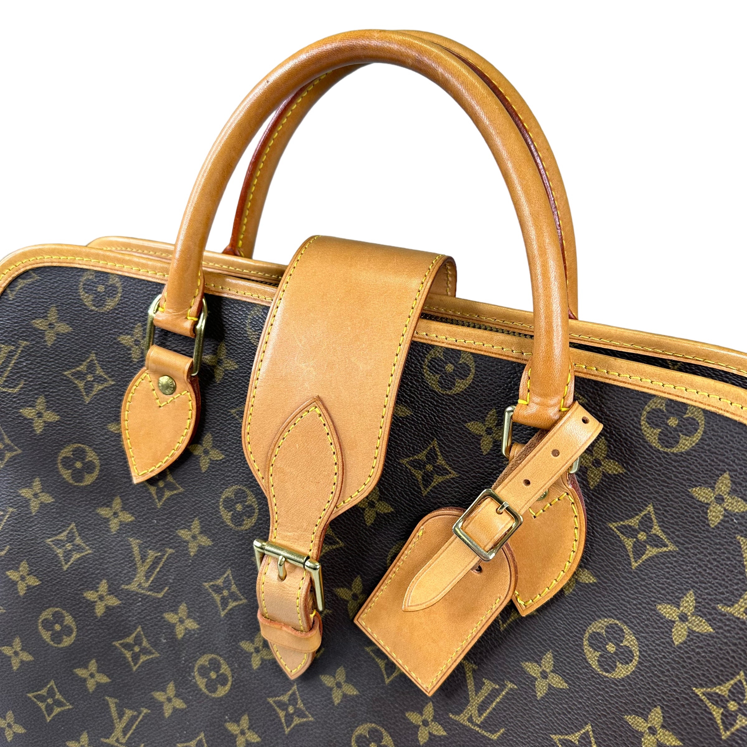 LOUIS VUITTON LARGE BRIEFCASE MONOGRAM BAG