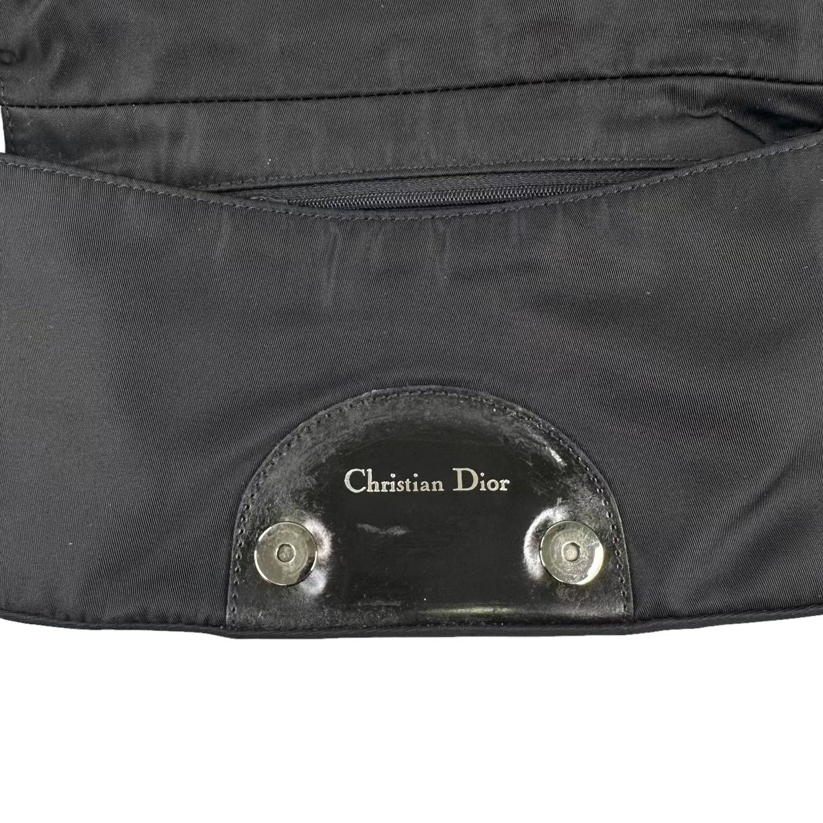 DIOR 1999 BLACK MALICE SHOULDER BAG