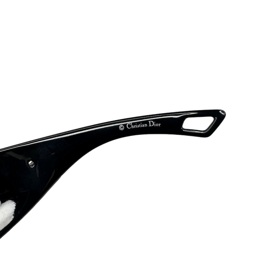 DIOR DIORITO 2 SHIELD SUNGLASSES - BLACK