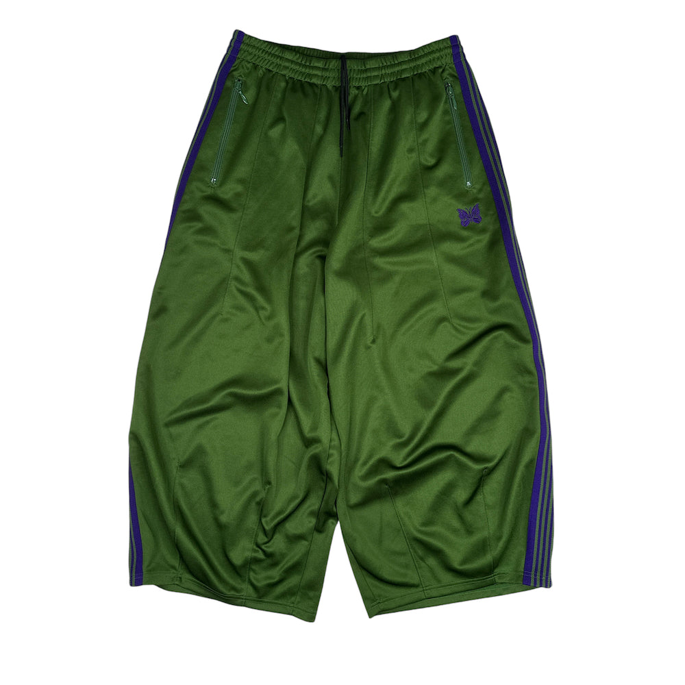 NEEDLES SS24 H.D TRACK PANTS - GREEN / PURPLE