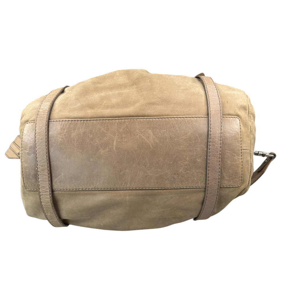 MARC JACOBS SLOUCHY 2-WAY SHOULDER BAG - TAN