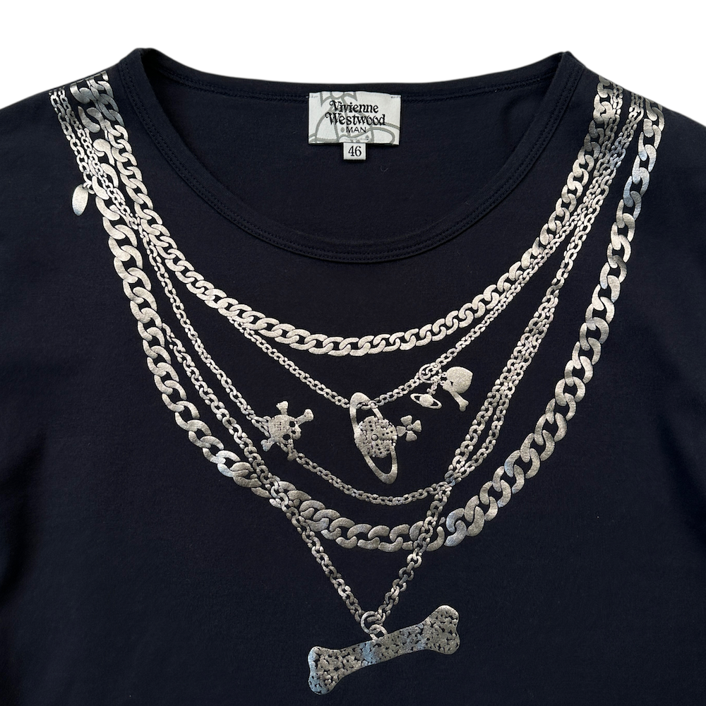 VIVIENNE WESTWOOD MAN CHAIN T-SHIRT