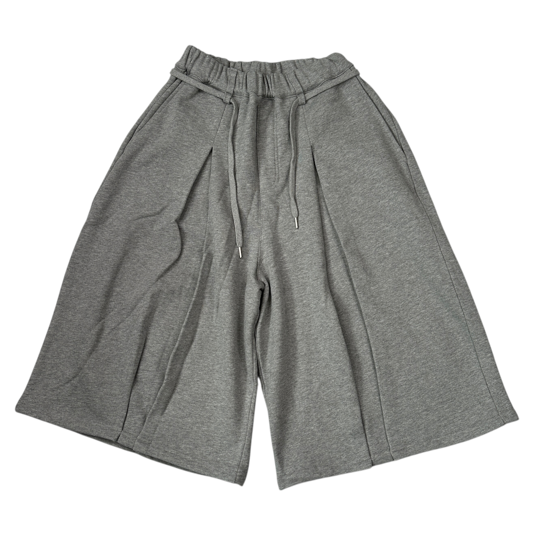 (NEW) EPNOK WIDE SWEAT SHORTS - GREY