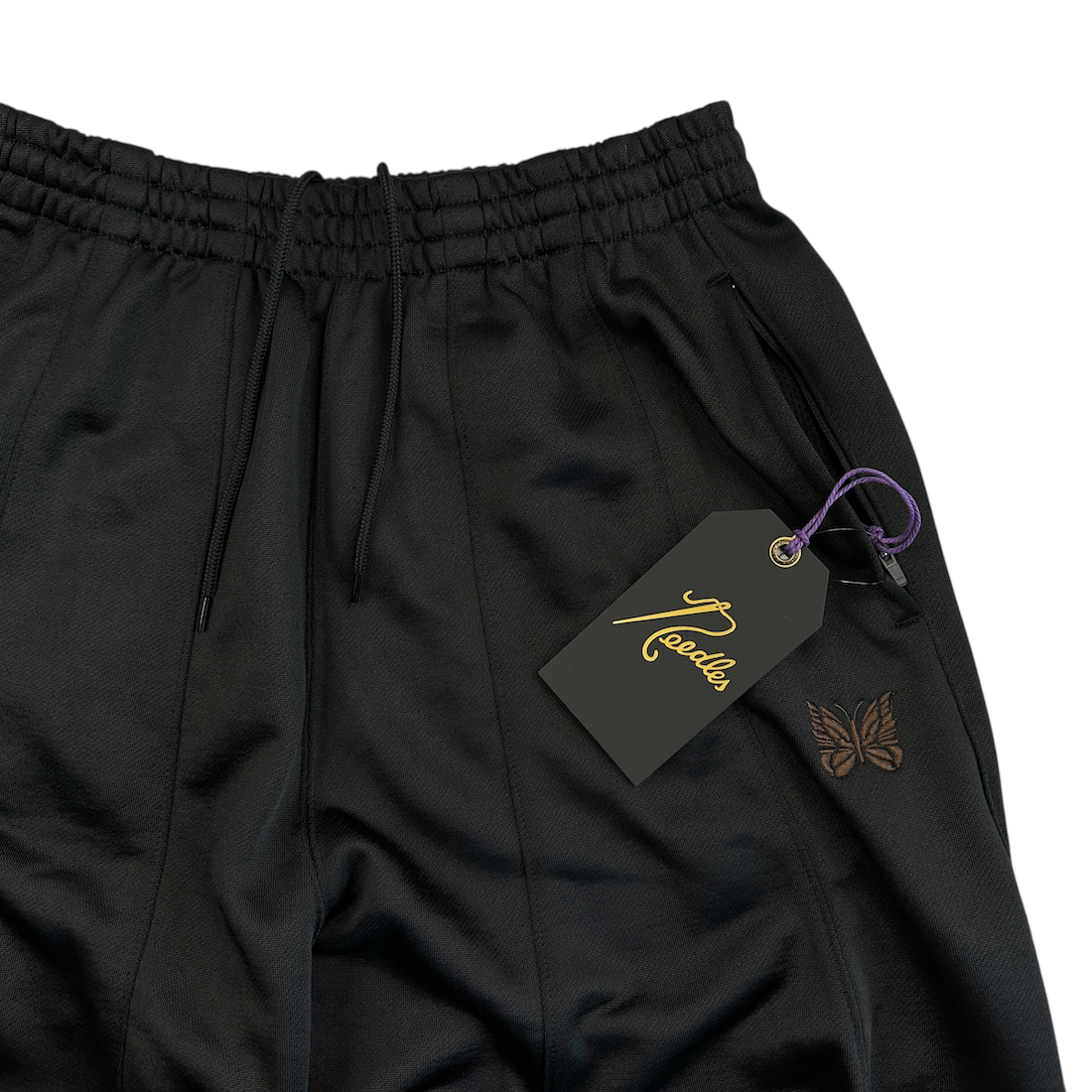 (NEW) NEEDLES H.D SWEAT PANTS - BLACK