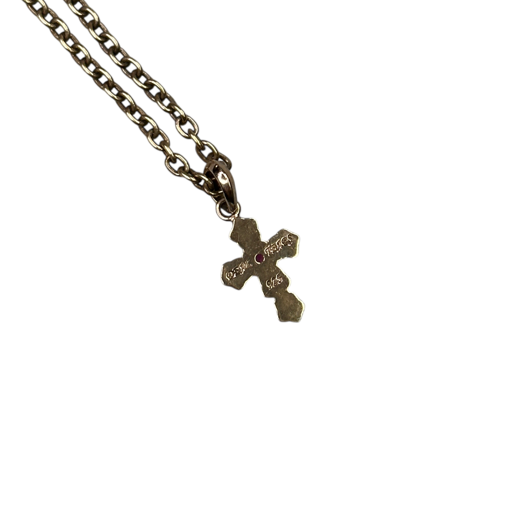 DEAL TEARS CRUCIFIX NECKLACE - GOLD PLATED (925 SILVER)