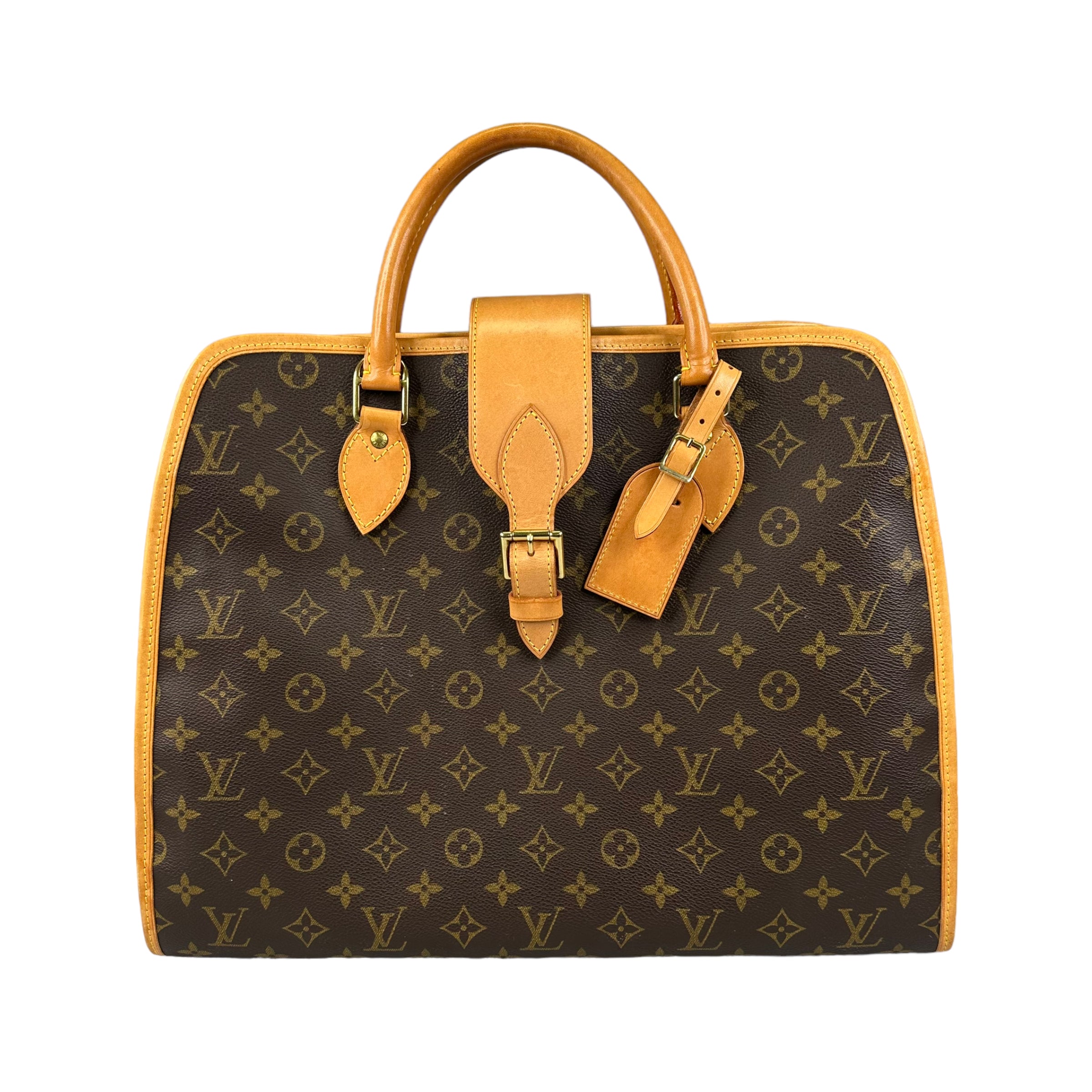 LOUIS VUITTON LARGE BRIEFCASE MONOGRAM BAG