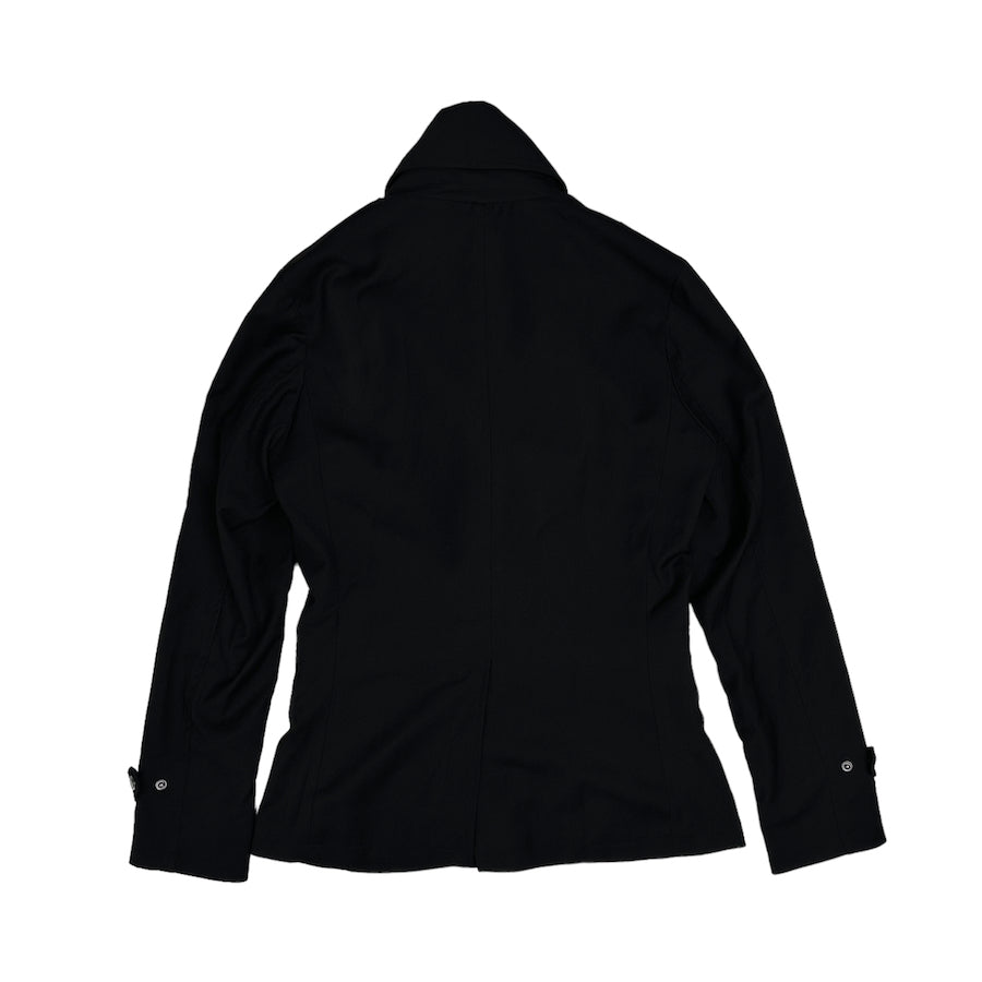 TORNADO MART ASYMMETRICAL ZIP UP JACKET