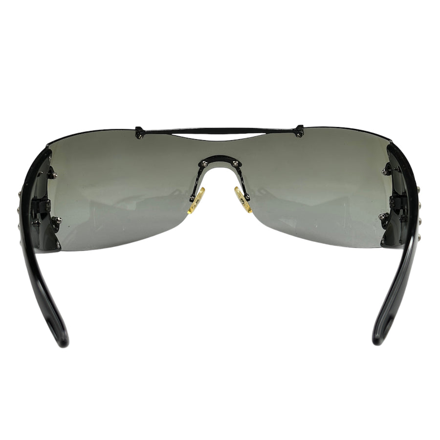 DIOR DIORITO 2 SHIELD SUNGLASSES - BLACK