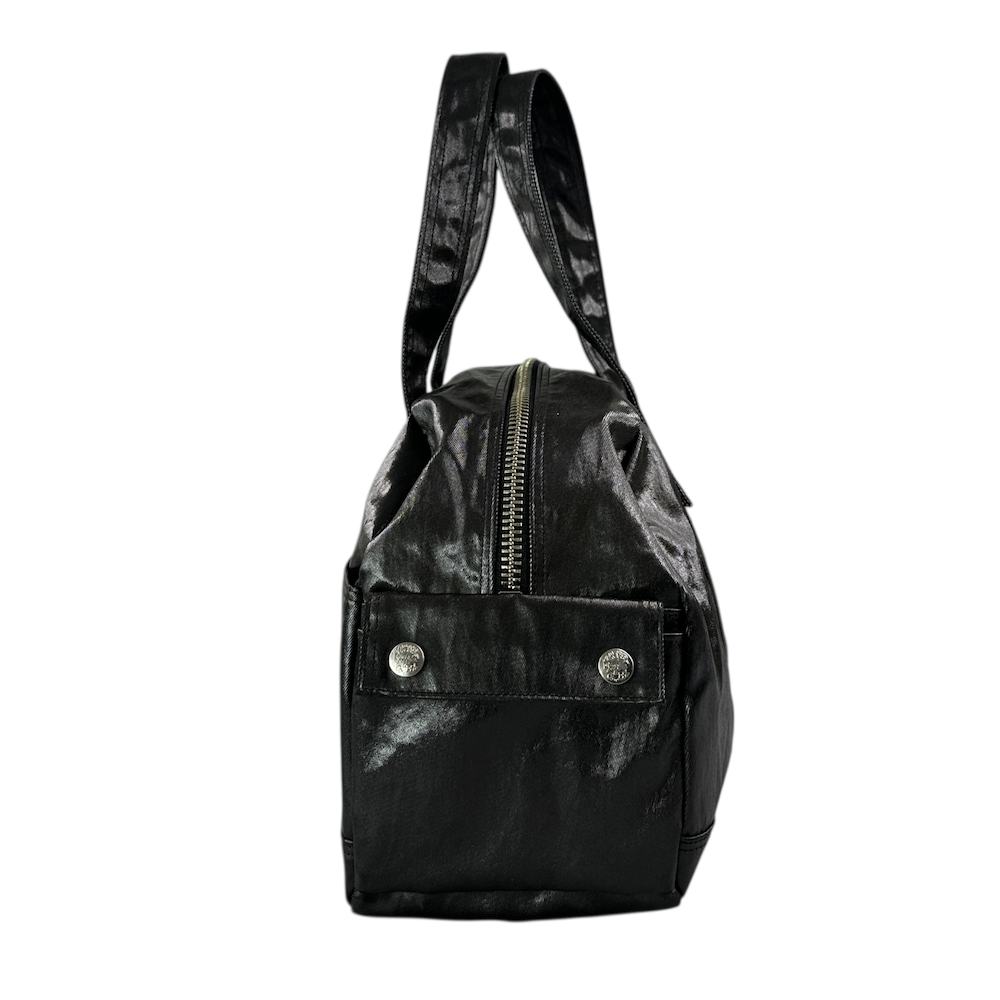 PORTER COATED CANVAS BOSTON BAG