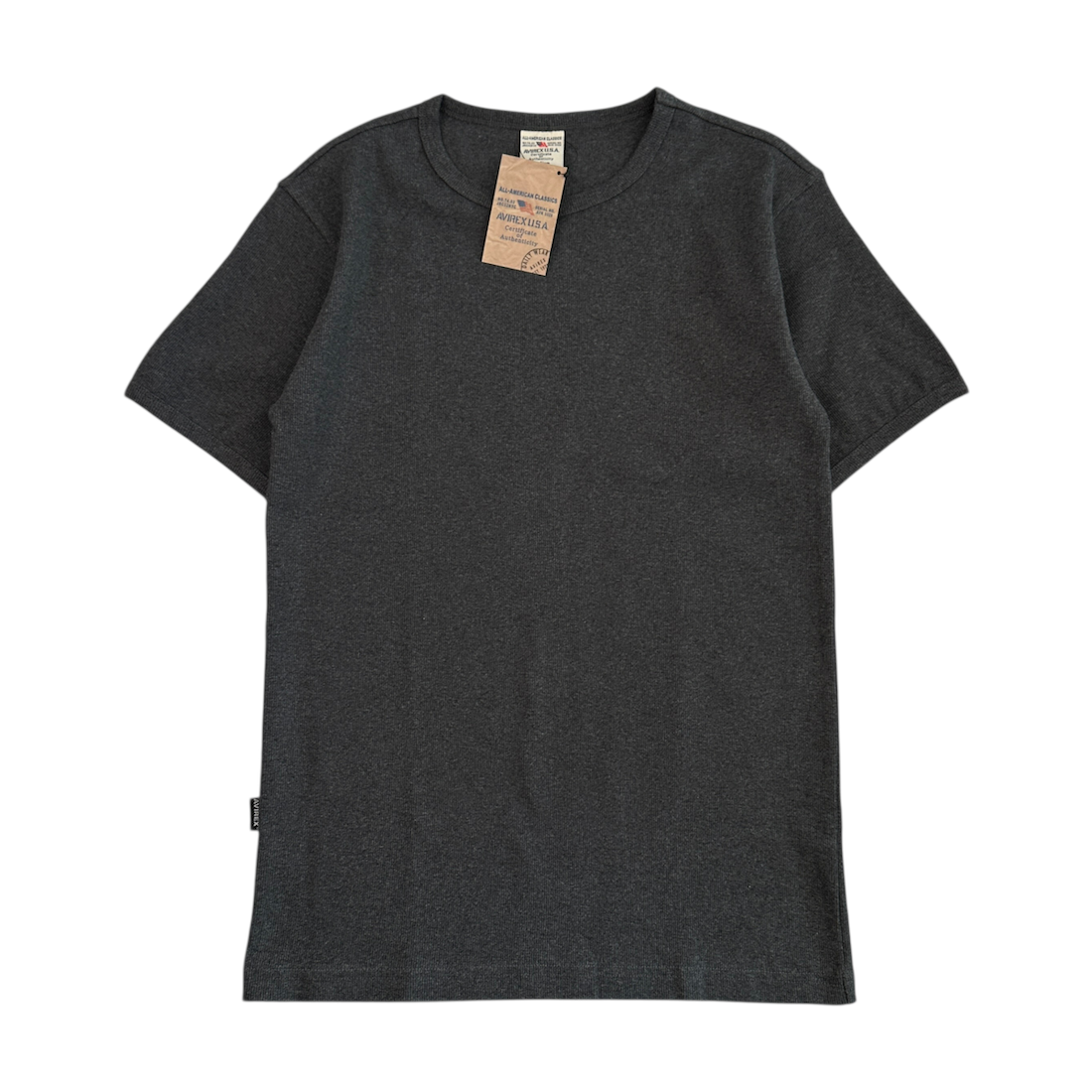 (NEW) AVIREX EVERY DAY T-SHIRT - CHARCOAL