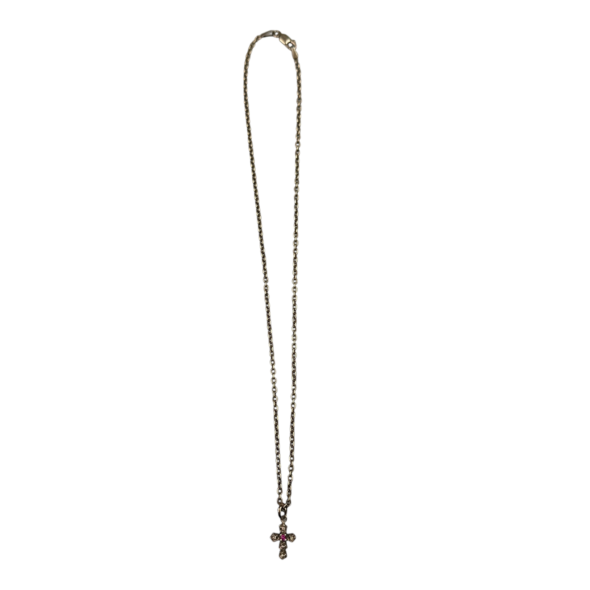 DEAL TEARS CRUCIFIX NECKLACE - GOLD PLATED (925 SILVER)
