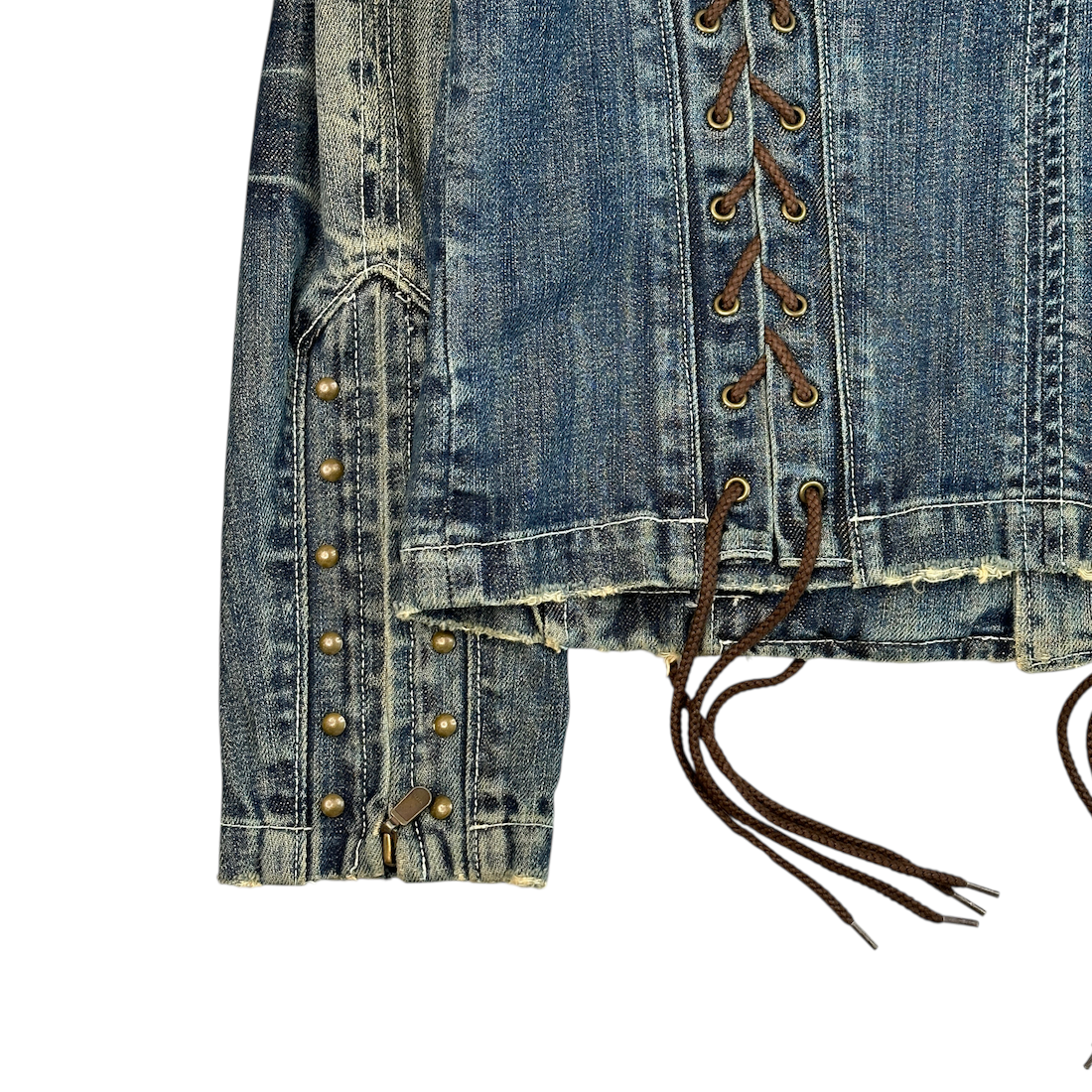 (M) TORNADO MART WESTERN-STYLE DENIM JACKET