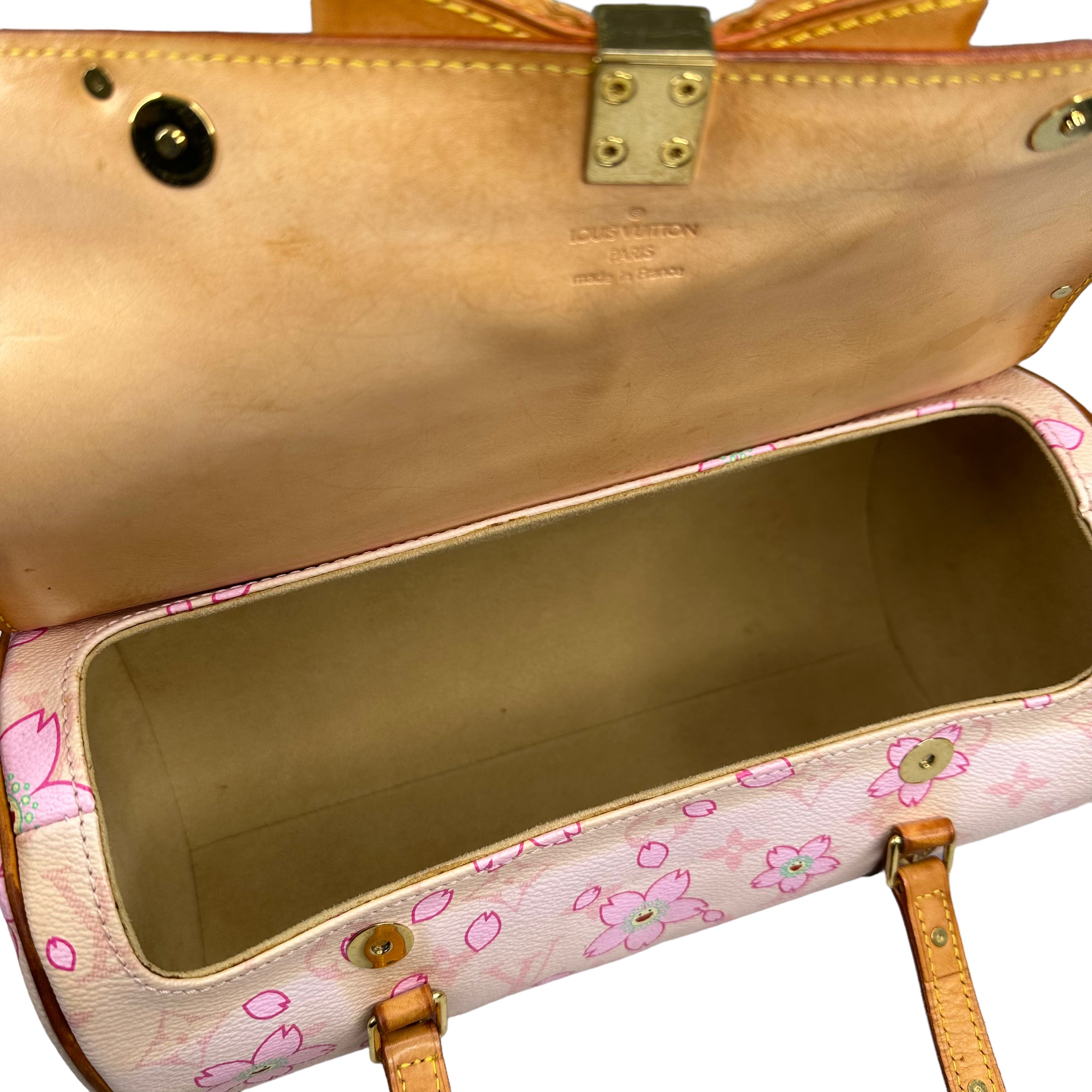 LOUIS VUITTON X TAKASHI MURAKAMI PINK PAPILLION 30 CHERRY BLOSSOM