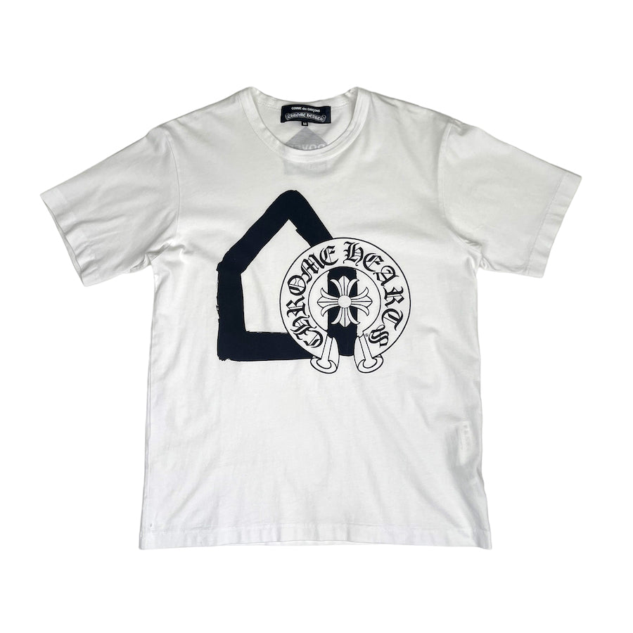 CHROME HEARTS X CDG X DSG TEE - WHITE 8U2H – Top Floor Gallery