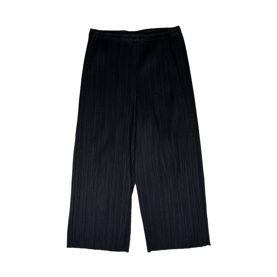 (3) ISSEY MIYAKE PLEATS PLEASE PANTS - BLACK