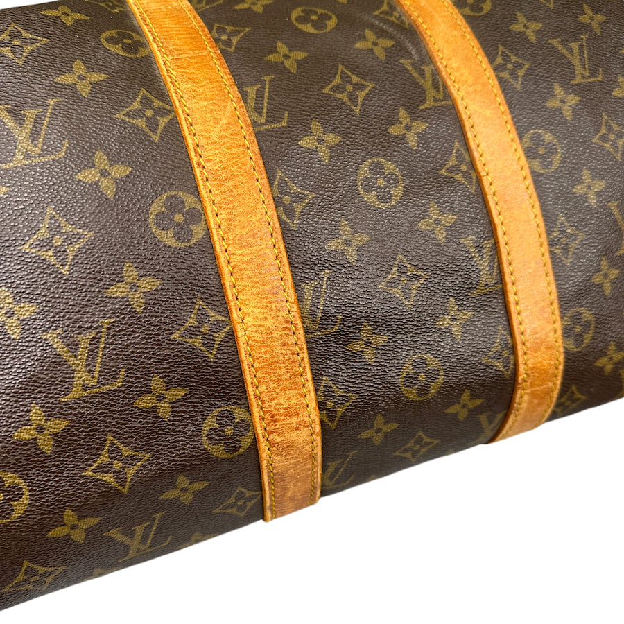 LOUIS VUITTON KEEPALL 45 MONOGRAM TRAVEL BAG U3YR