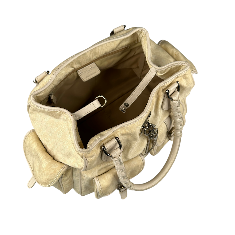 DIOR 2007 MONOGRAM CANVAS MULTI-POCKET BAG