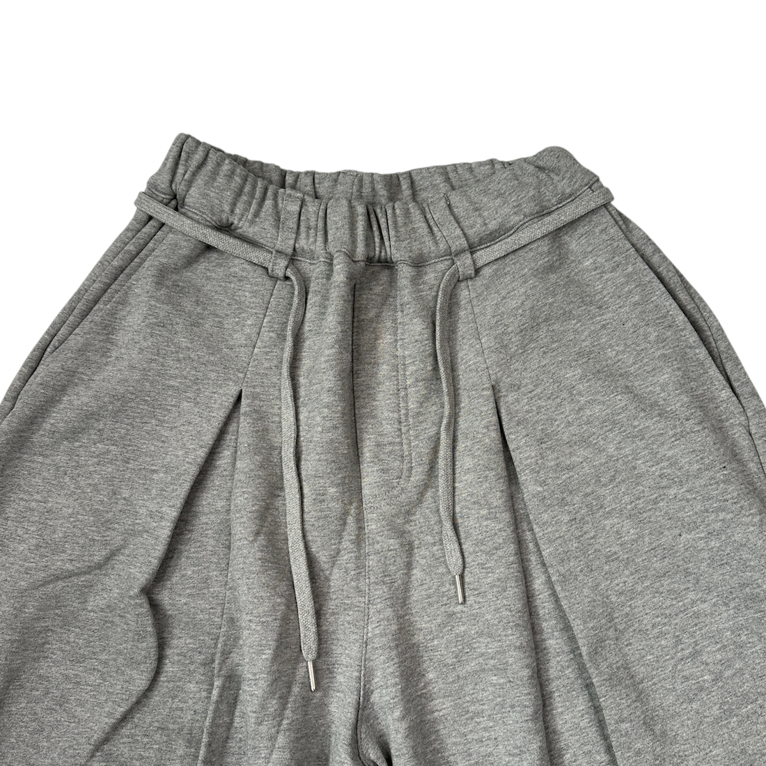 (NEW) EPNOK WIDE SWEAT SHORTS - GREY