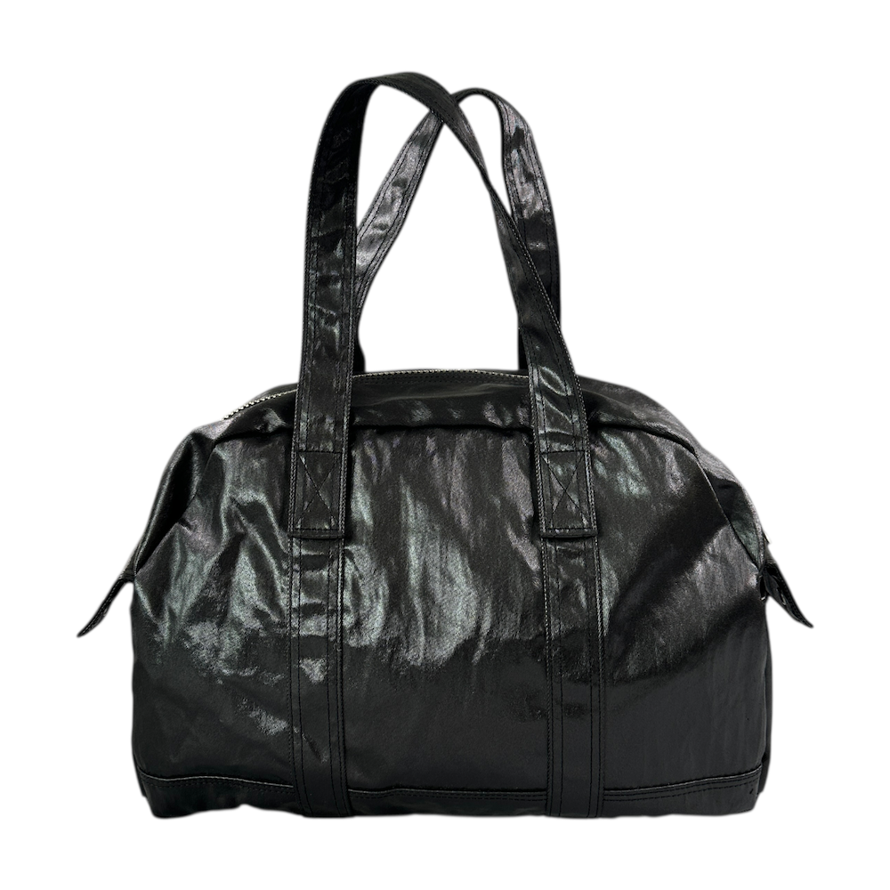 PORTER COATED CANVAS BOSTON BAG