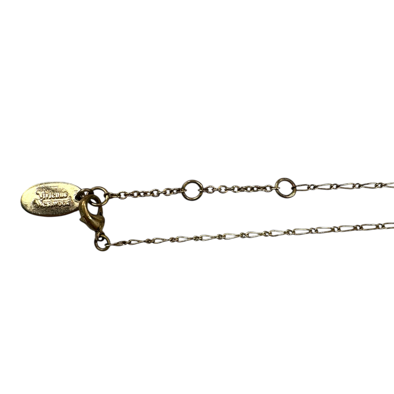 VIVIENNE WESTWOOD MAYFAIR BAS RELIEF NECKLACE - GOLD PLATED