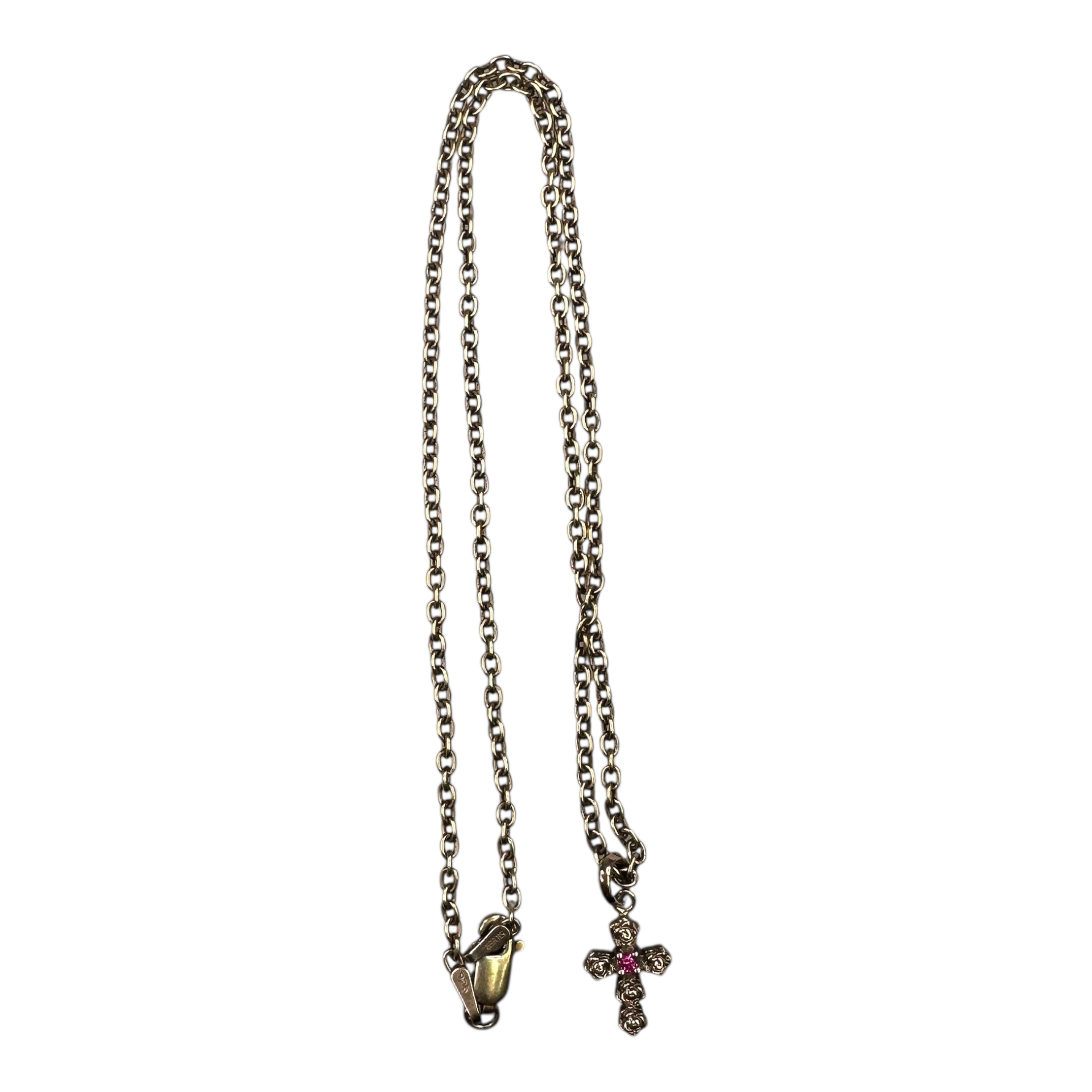 DEAL TEARS CRUCIFIX NECKLACE - GOLD PLATED (925 SILVER)