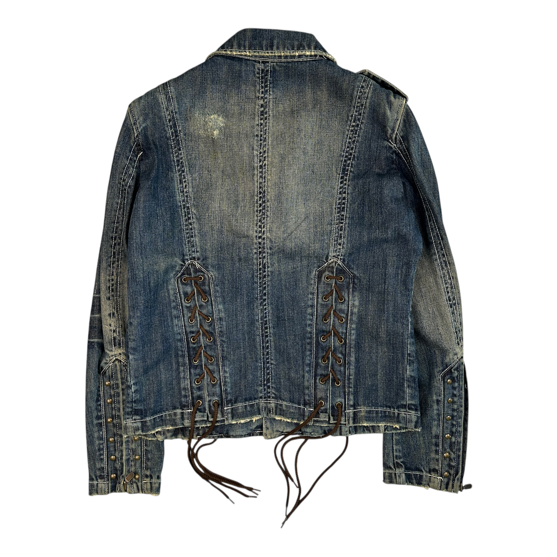 (M) TORNADO MART WESTERN-STYLE DENIM JACKET