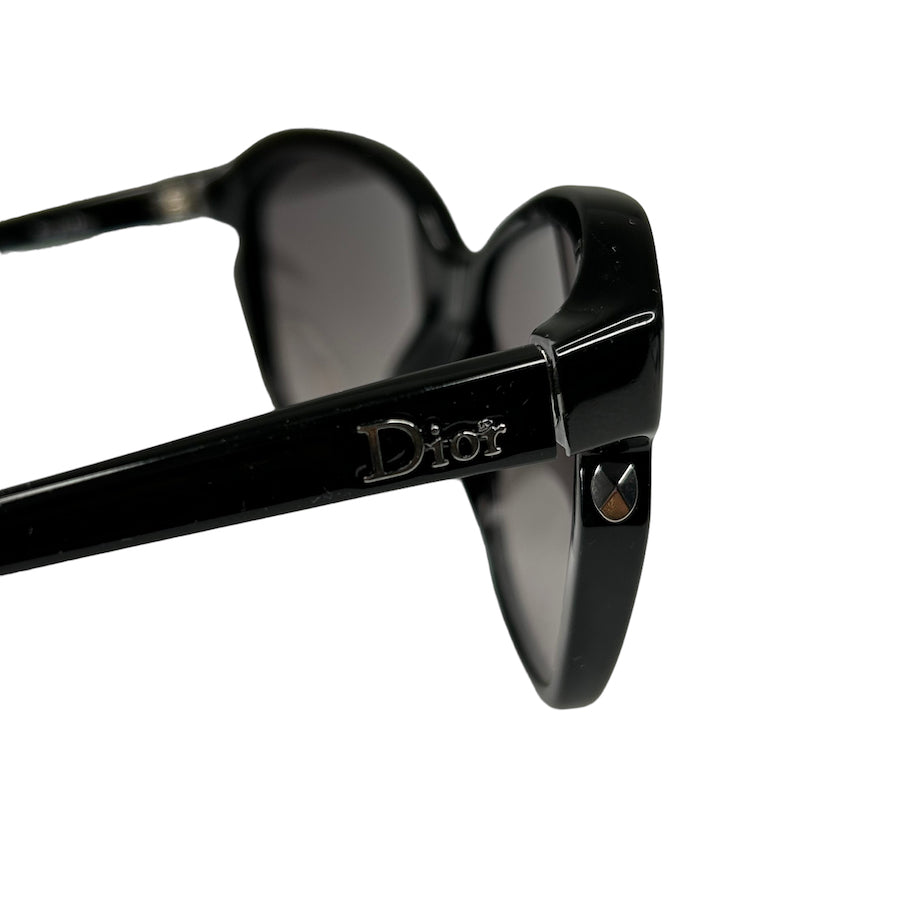 SIMPLY DIOR BLACK STUD SUNGLASSES