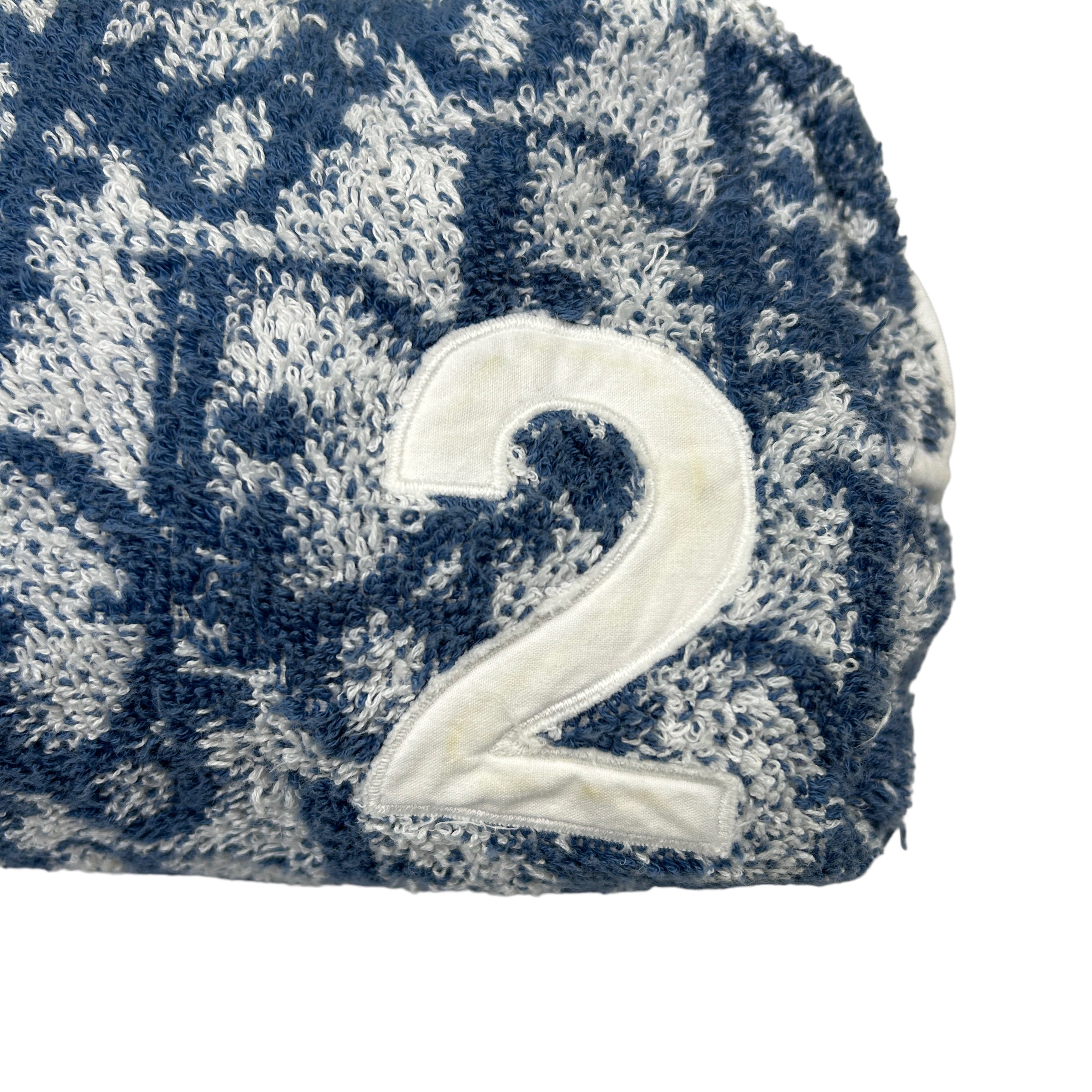 DIOR BLUE TROTTER MONOGRAM TOWEL BAG