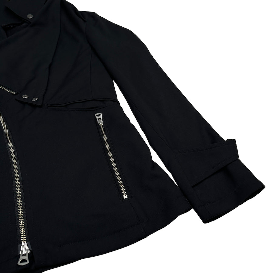 TORNADO MART ASYMMETRICAL ZIP UP JACKET