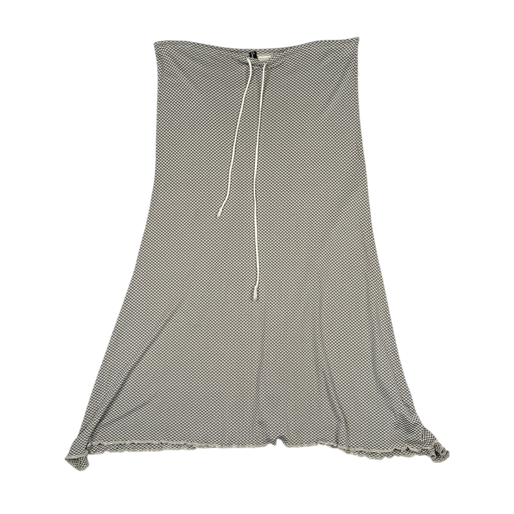 COMME DES GARCONS TRICOT GINGHAM SKIRT