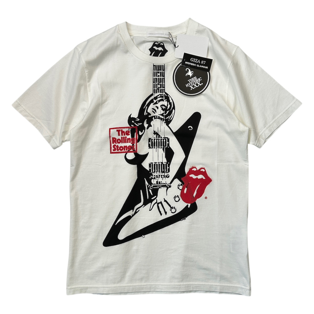 (NEW) HYSTERIC GLAMOUR X ROLLING STONES T-SHIRT