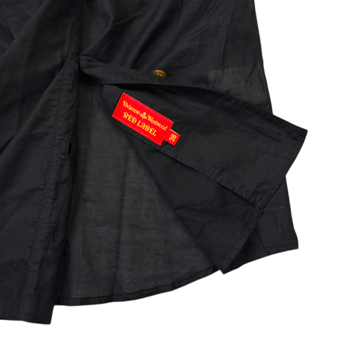 完売品2021SS Vivienne Westwood Red label Vivienne Westwood Red Label Embroidery Rib Neck Design Knit Red 2