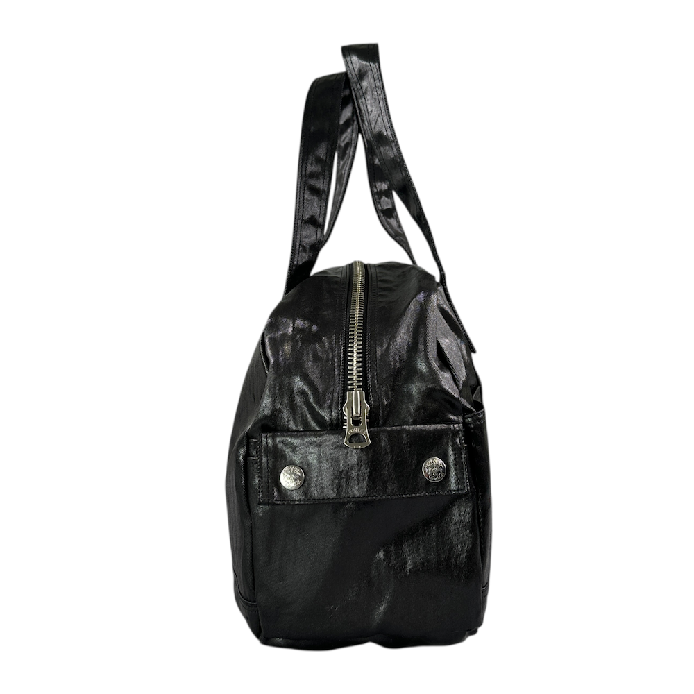 PORTER COATED CANVAS BOSTON BAG