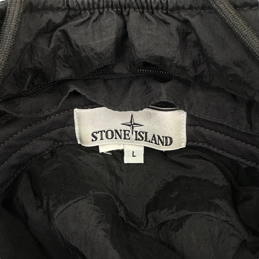 STONE ISLAND QUILTED BUCKET HAT W/DRAWSTRING