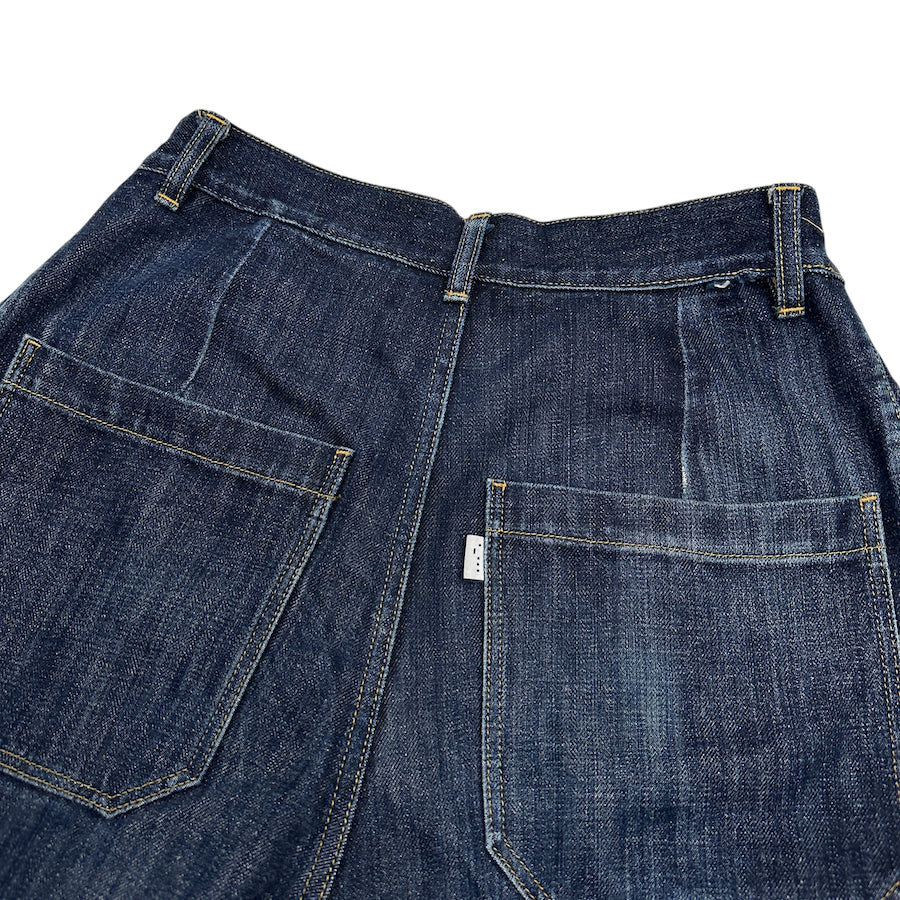 (XS) STUDIO NICHOLSON PUCH SELVEDGE DENIM - INDIGO