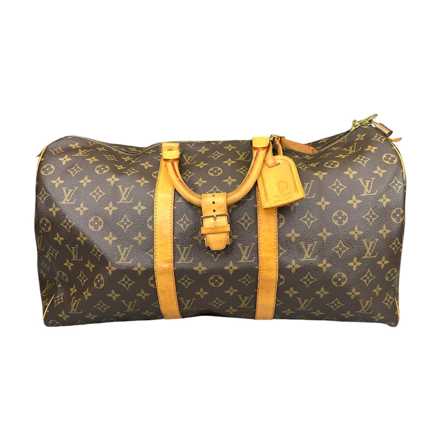 LOUIS VUITTON KEEPALL 50 MONOGRAM TRAVEL BAG 83GF