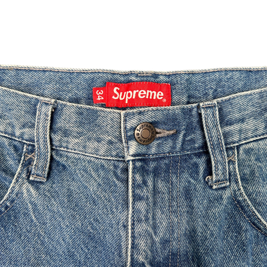 SUPREME SS21 HANDSTYLE DENIM SHORTS