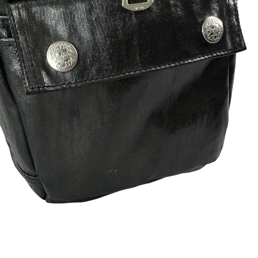 PORTER COATED CANVAS BOSTON BAG