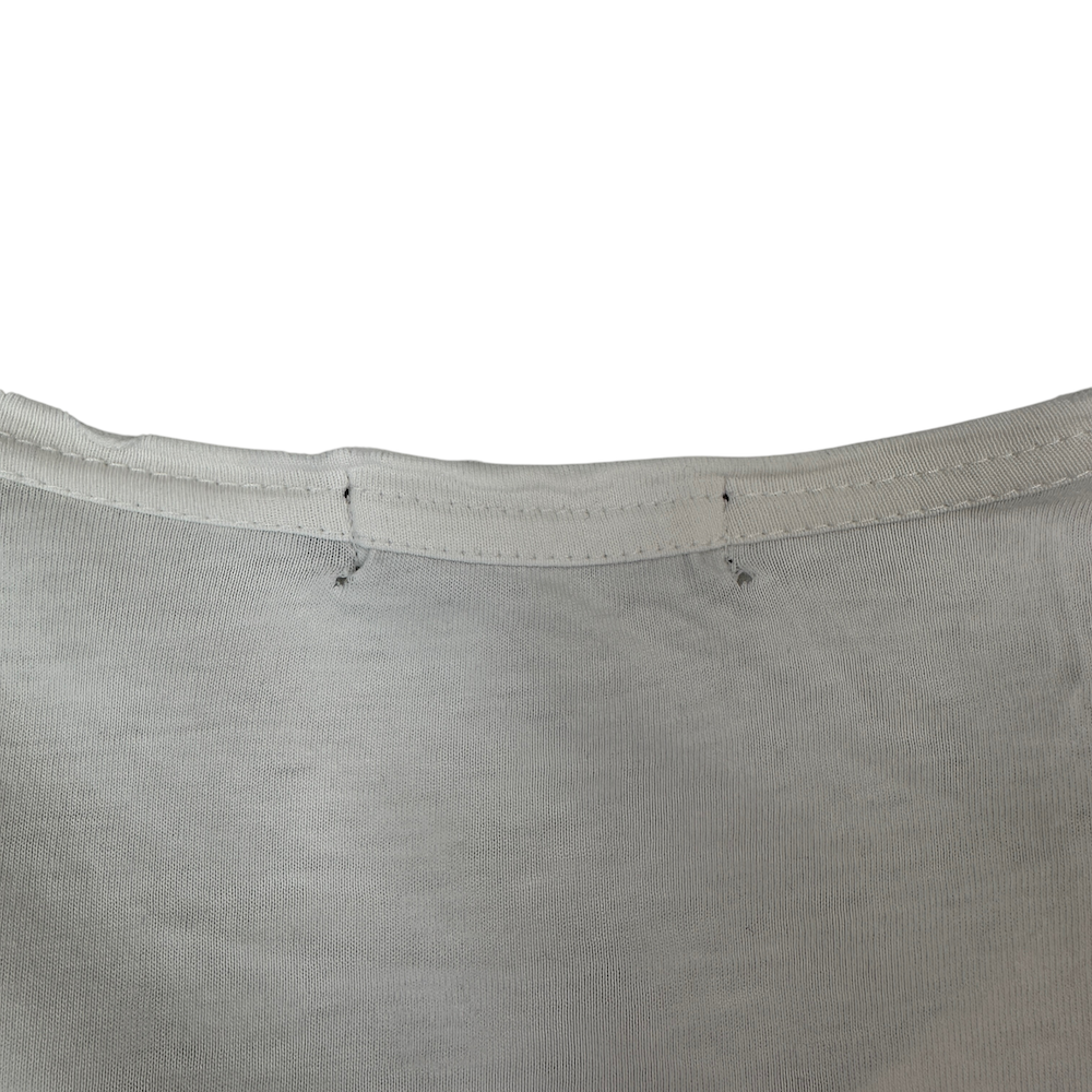 (2) BURBERRY BLACK LABEL T-SHIRT - WHITE