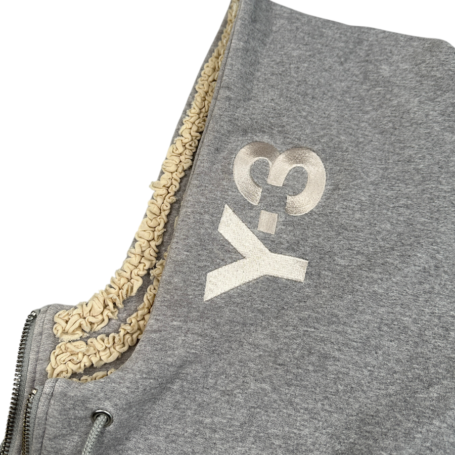 (S) ADIDAS Y-3 2010 ZIP HOODIE - GREY