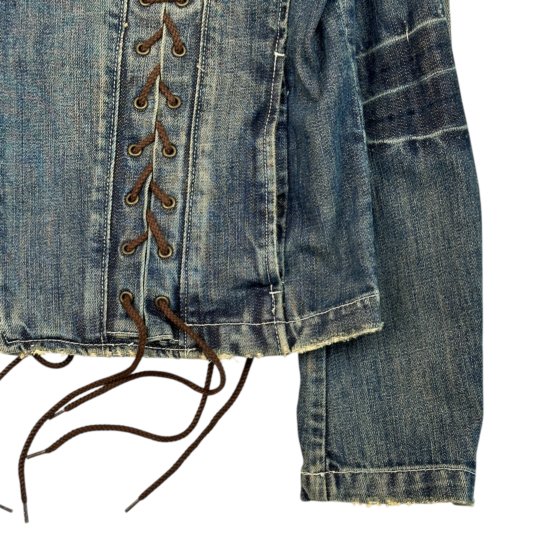 (M) TORNADO MART WESTERN-STYLE DENIM JACKET