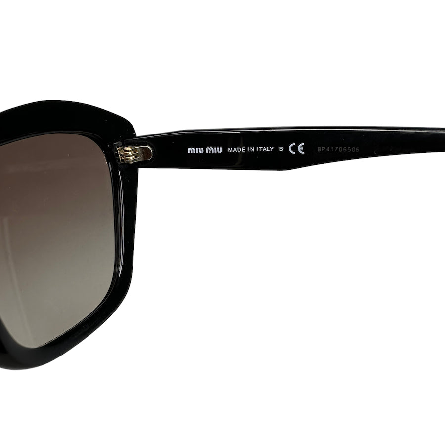 MIU MIU BLACK CAT EYE SUNGLASSES