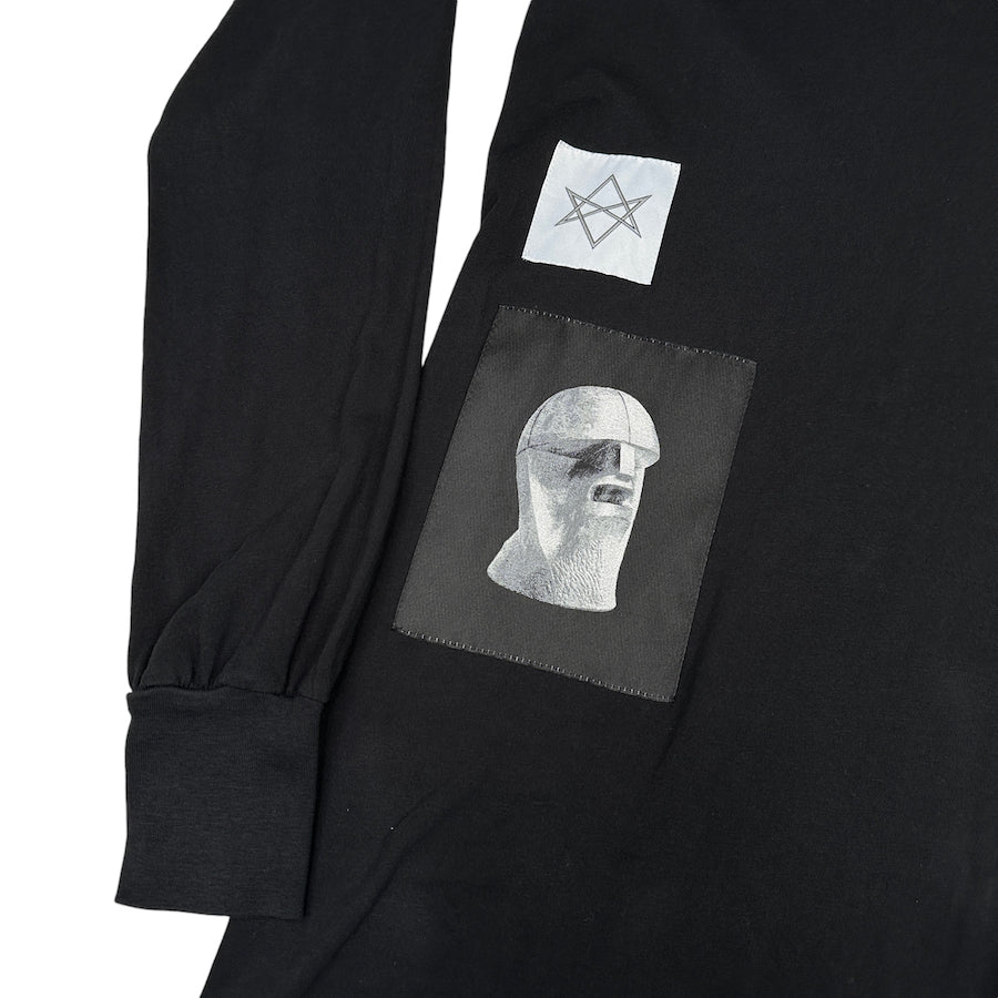 RICK OWENS DRKSHDW SS18 LONG SLEEVE - BLACK