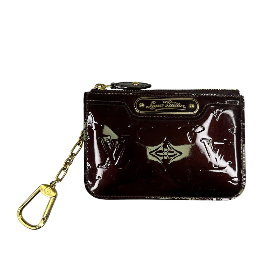 LOUIS VUITTON VERNIS LEATHER KEY POUCH