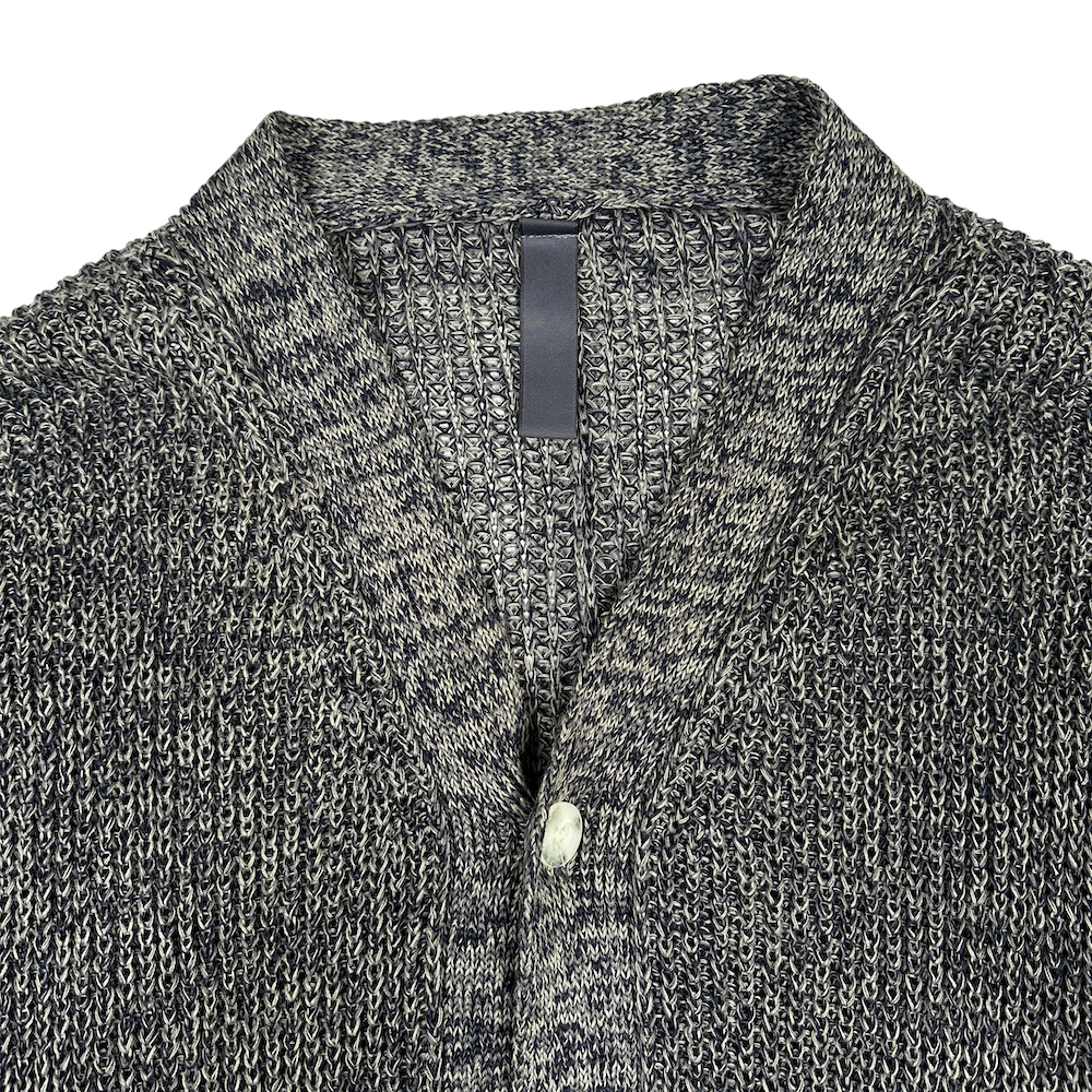 SHINYA KOZUKA CABLE KNIT OVERSIZED CARDIGAN