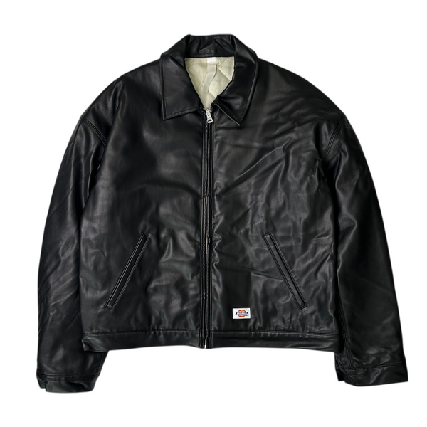 SHINYA KOZUKA x Dickies eco-レザージャケット SHINYA KOZUKA X DICKIES FAUX LEATHER TRUCKER JACKET – Top Floor