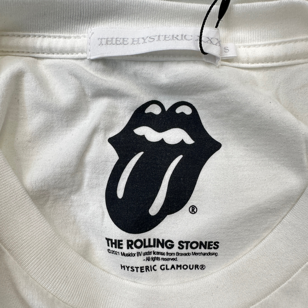 (NEW) HYSTERIC GLAMOUR X ROLLING STONES T-SHIRT