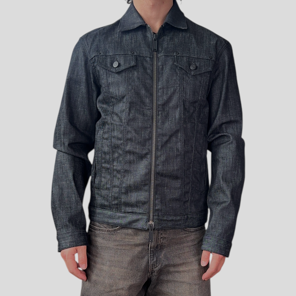 DSQUARED2 SS20 DENIM JACKET - DARK GREY
