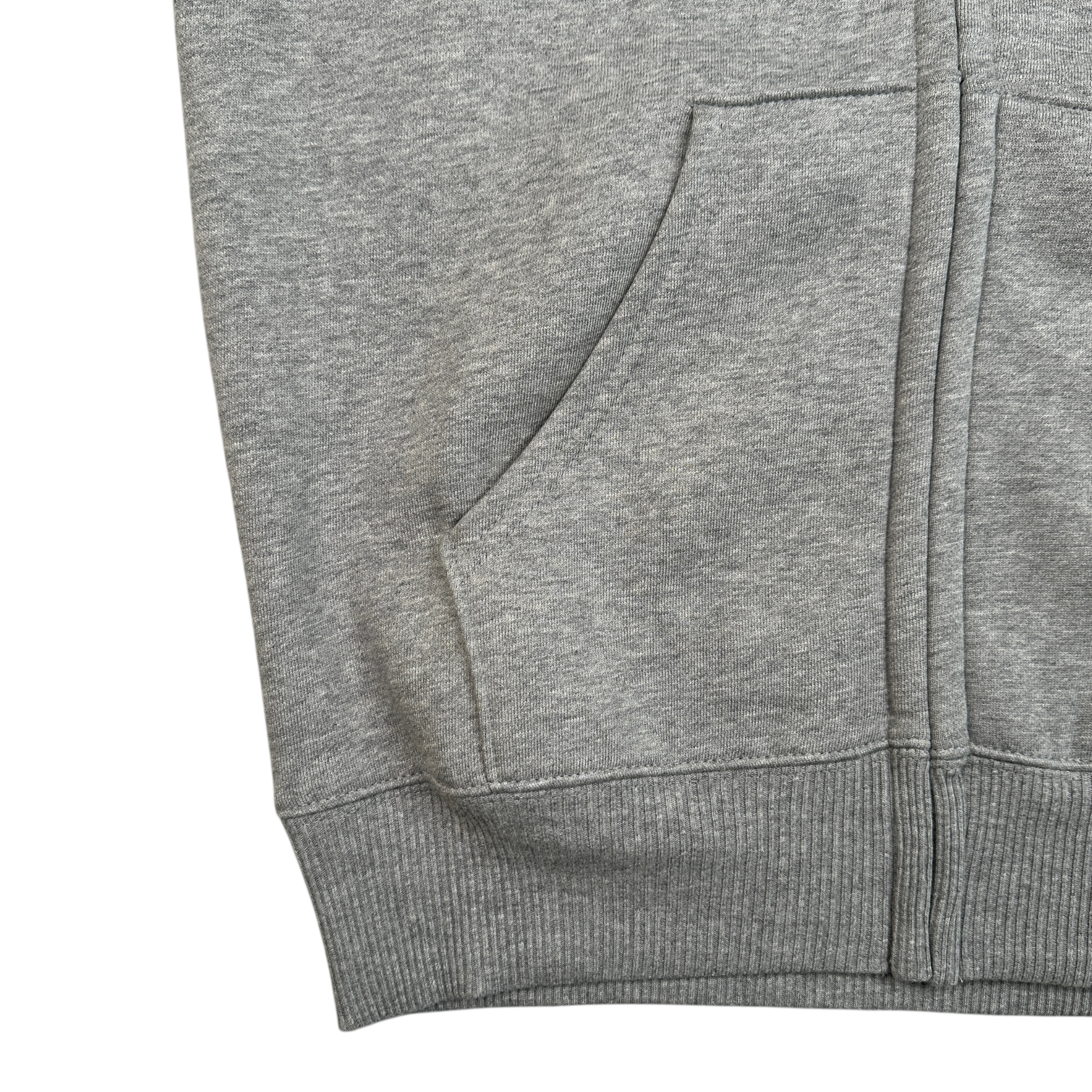 (NEW) AVIREX LOGO ZIP HOODIE - GREY